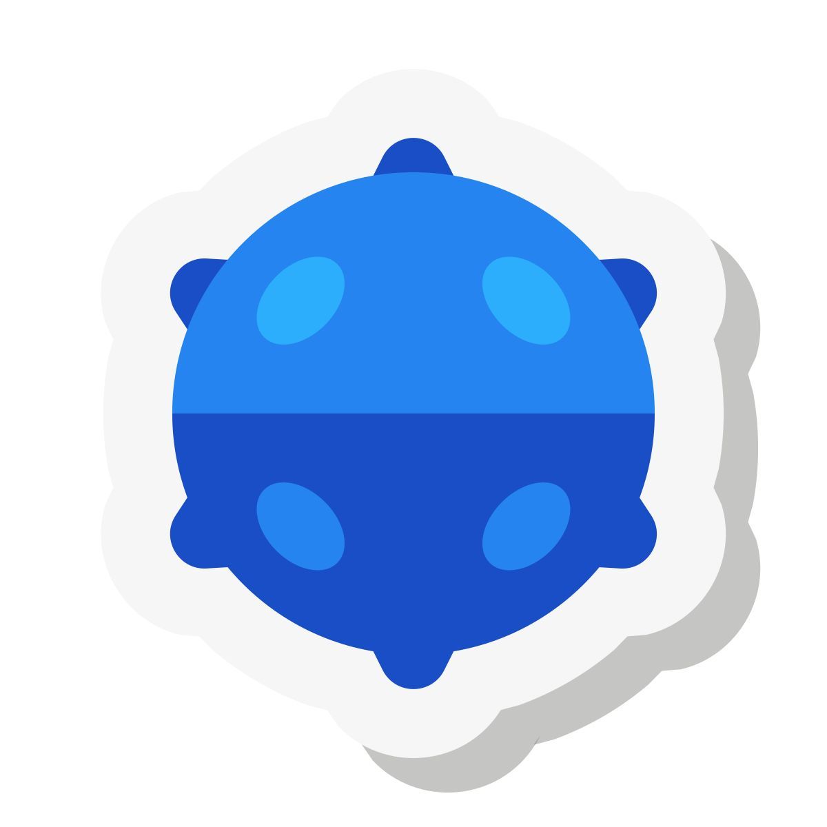 mini stickers style mina navale icon