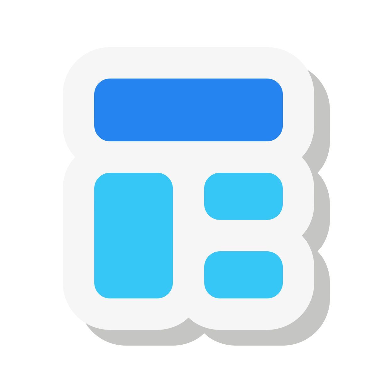 mini stickers style prototipo icon