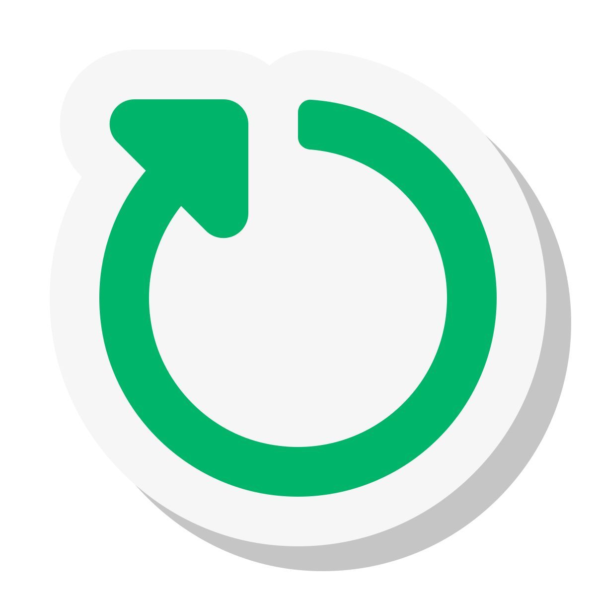 mini stickers style 重启 icon