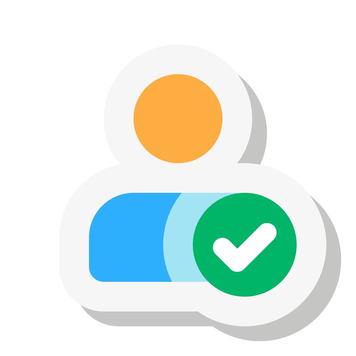 mini stickers style 男评论员 icon