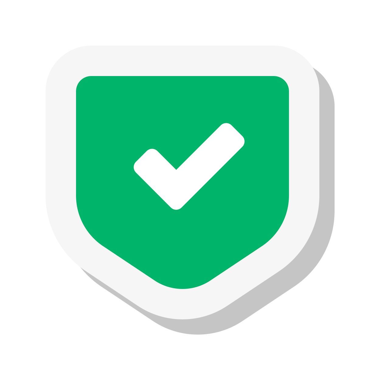 mini stickers style sicherheit geprüft icon