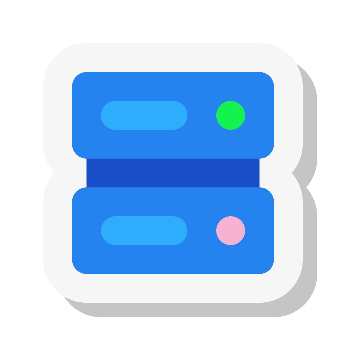 mini stickers style stack icon