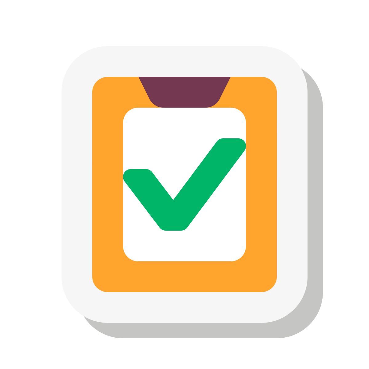 mini stickers style 任务已完成 icon