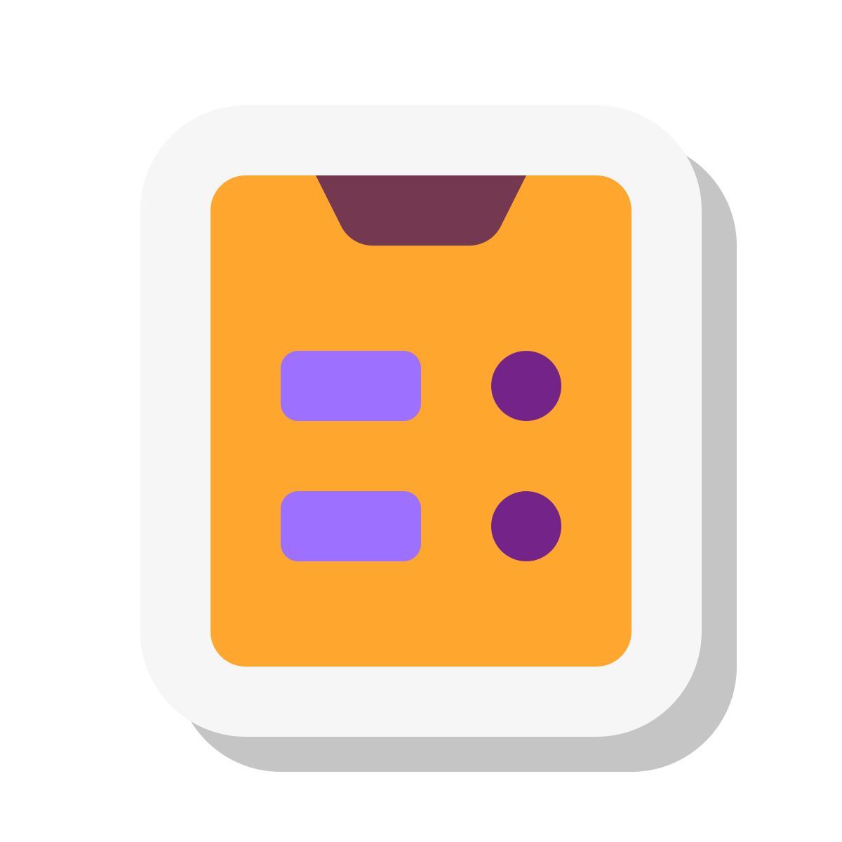 mini stickers style test passed icon