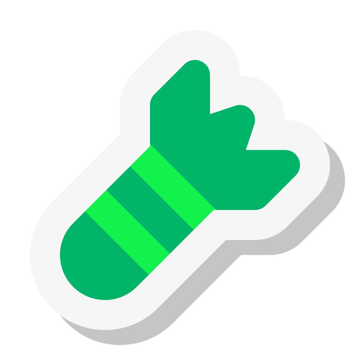 mini stickers style 鱼雷 icon