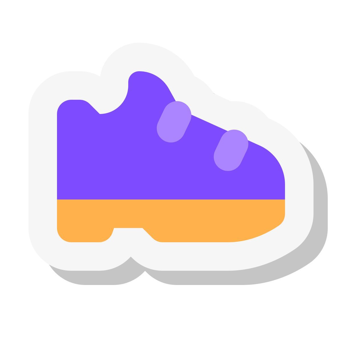 mini stickers style 트레이너 icon