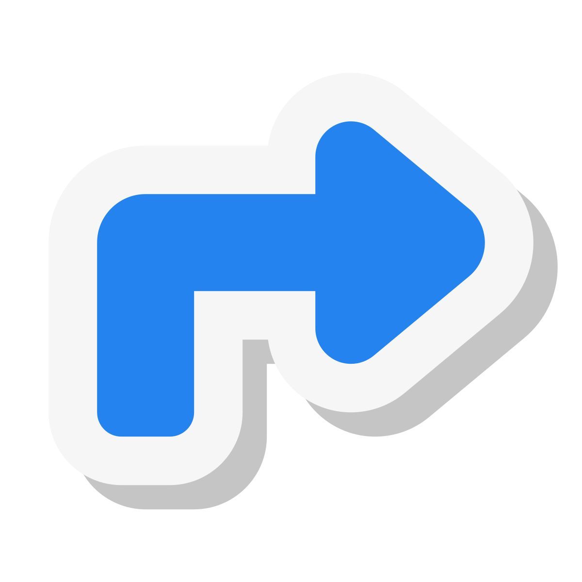 mini stickers style in alto a destra icon