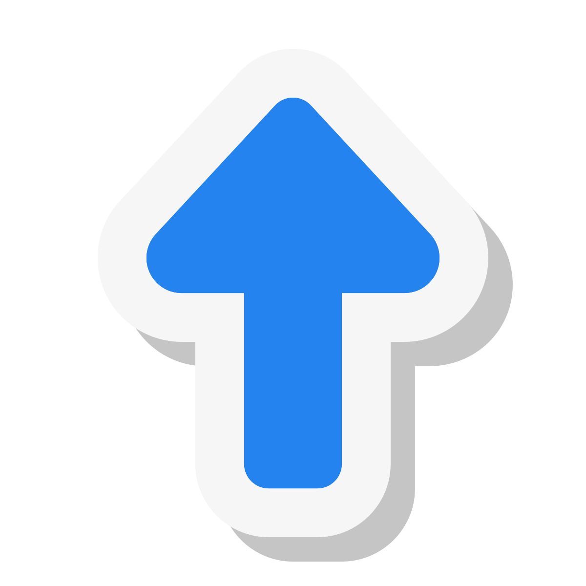 mini stickers style oben icon