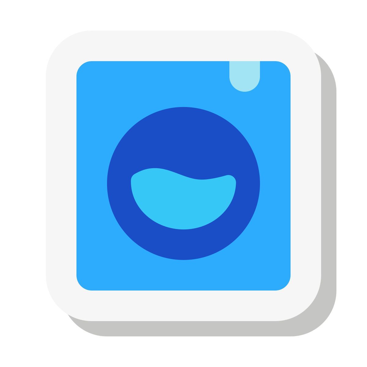 mini stickers style 洗衣机 icon