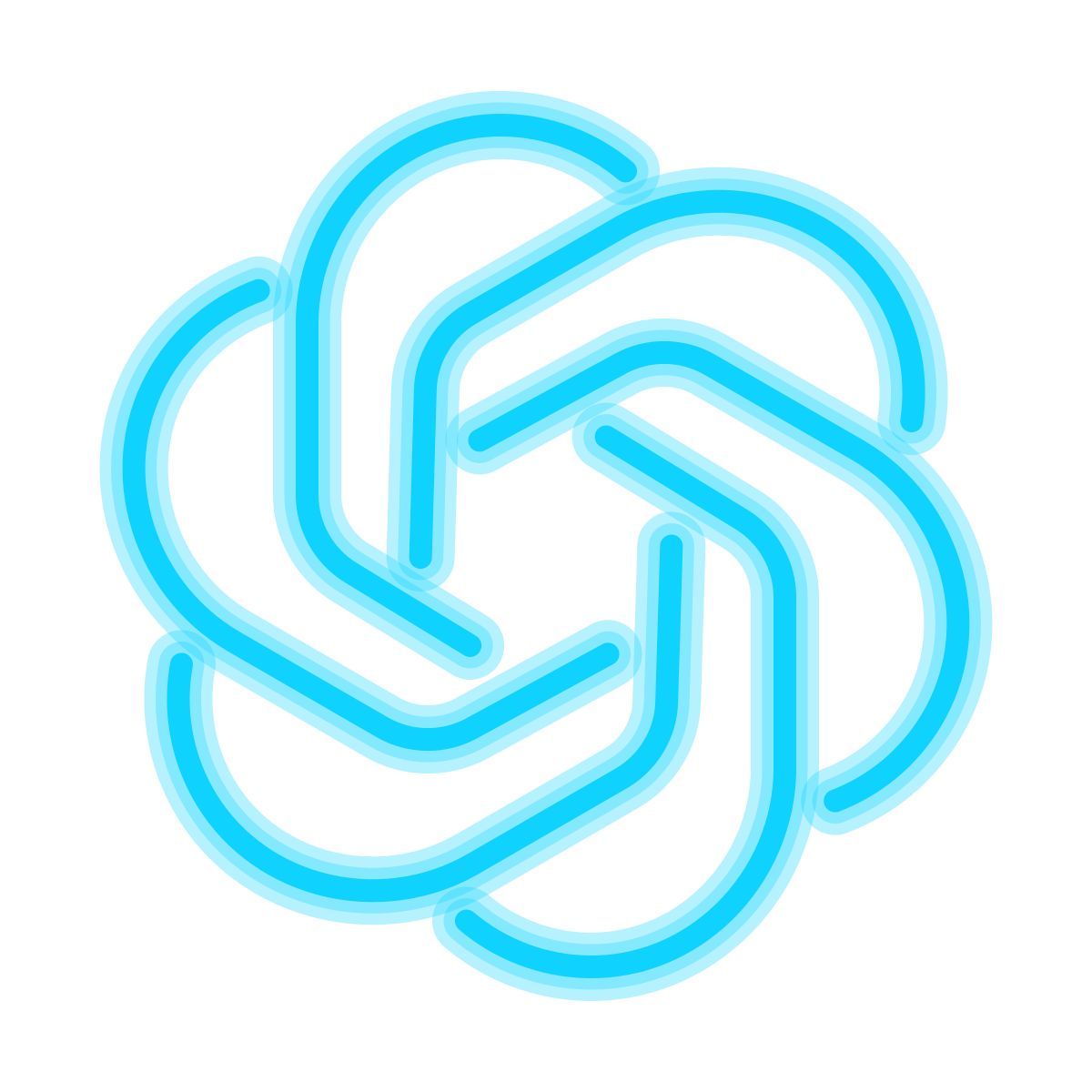 neon Stil chatgpt Icon