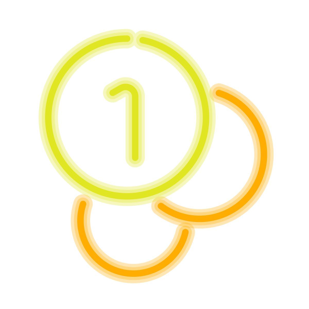 icon barato neon estilo