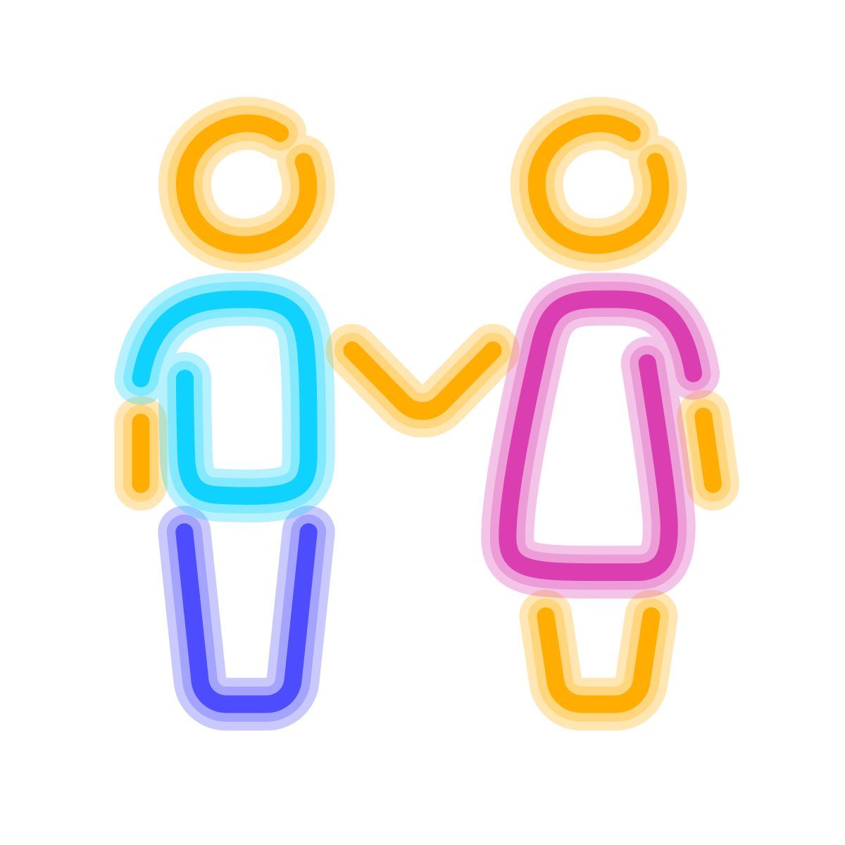 날짜 남성 여성 icon