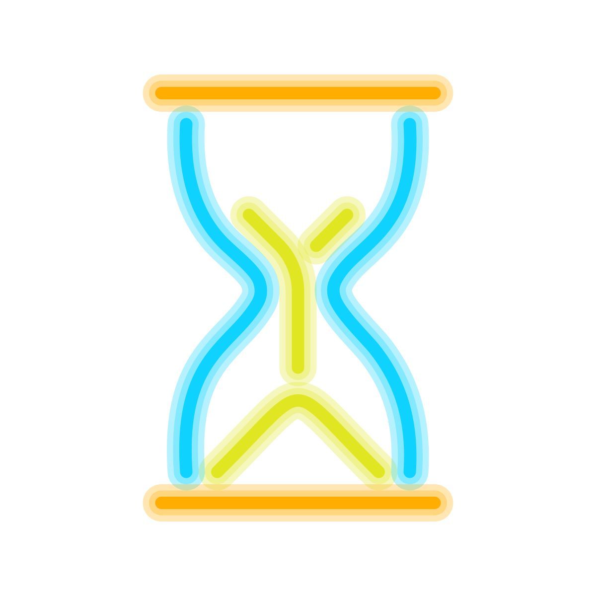 neon style scadenza icon