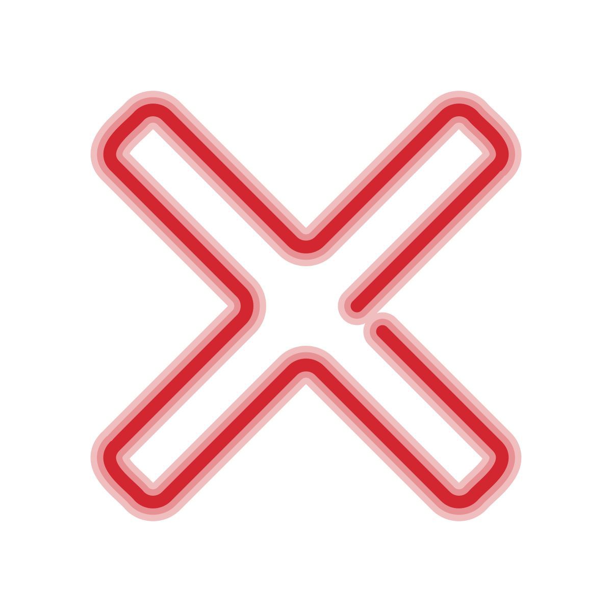 neon style eliminar icon