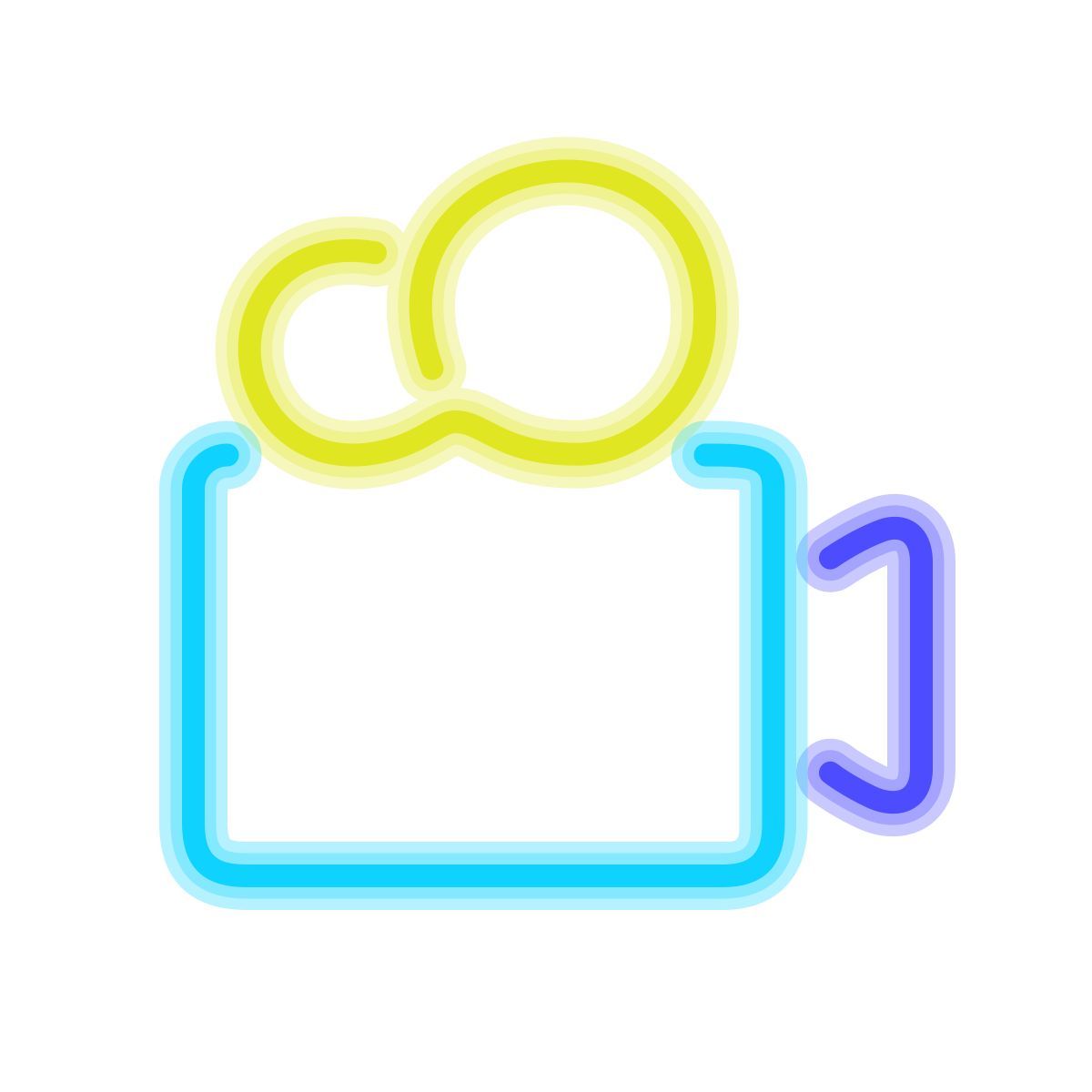 neon style documentaire icon