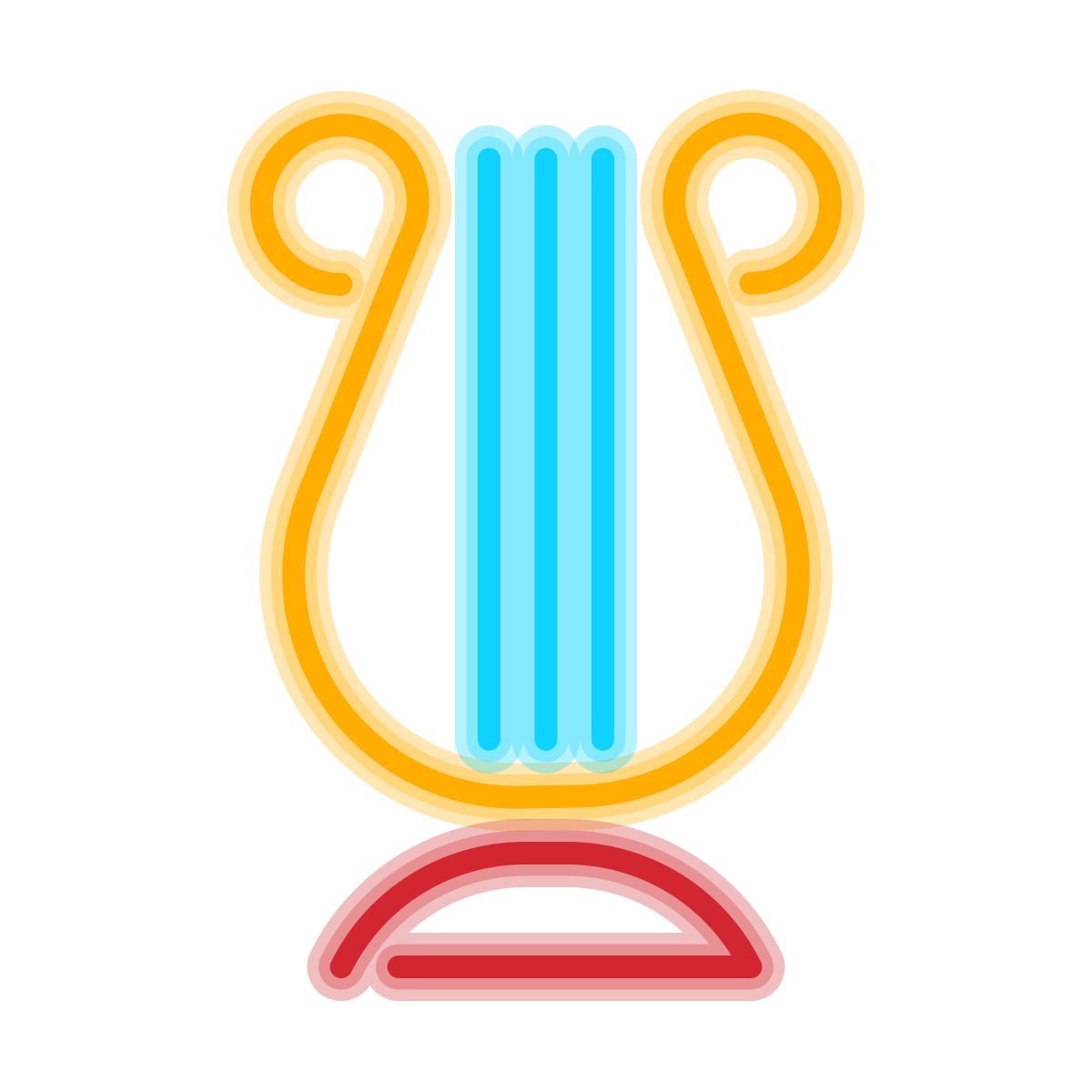 neon style classique icon