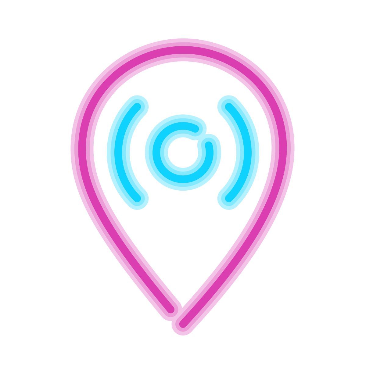 neon style 地区代码 icon
