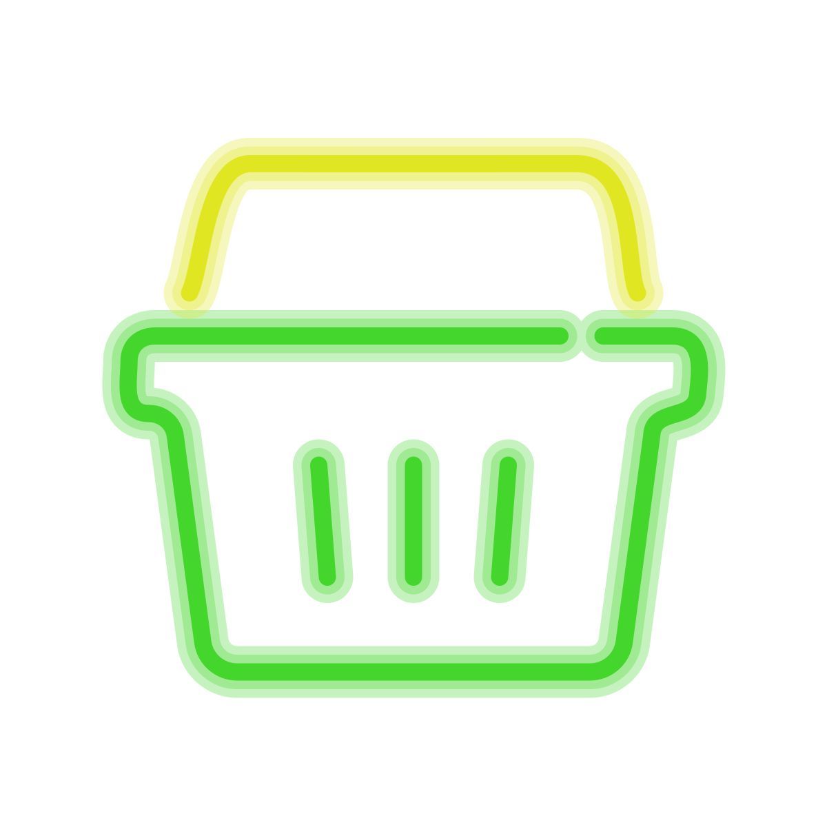 neon style 购物车2 icon