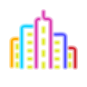 city buildings icon