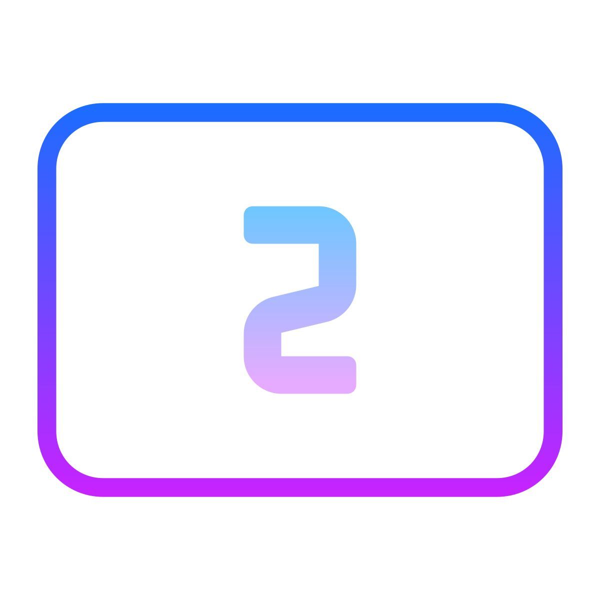 gradient style 2 icon