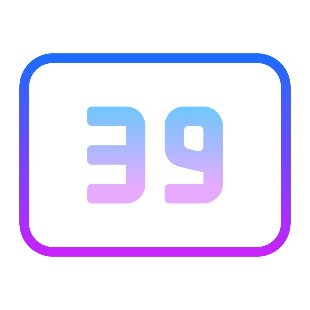 gradient style 39 icon