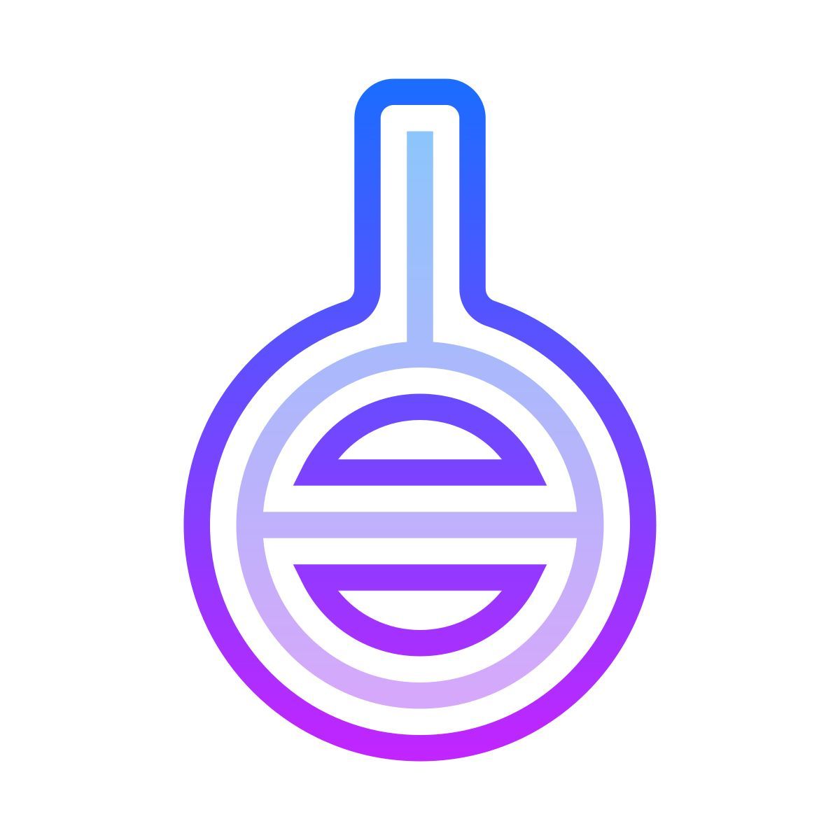 gradient style símbolo agender icon