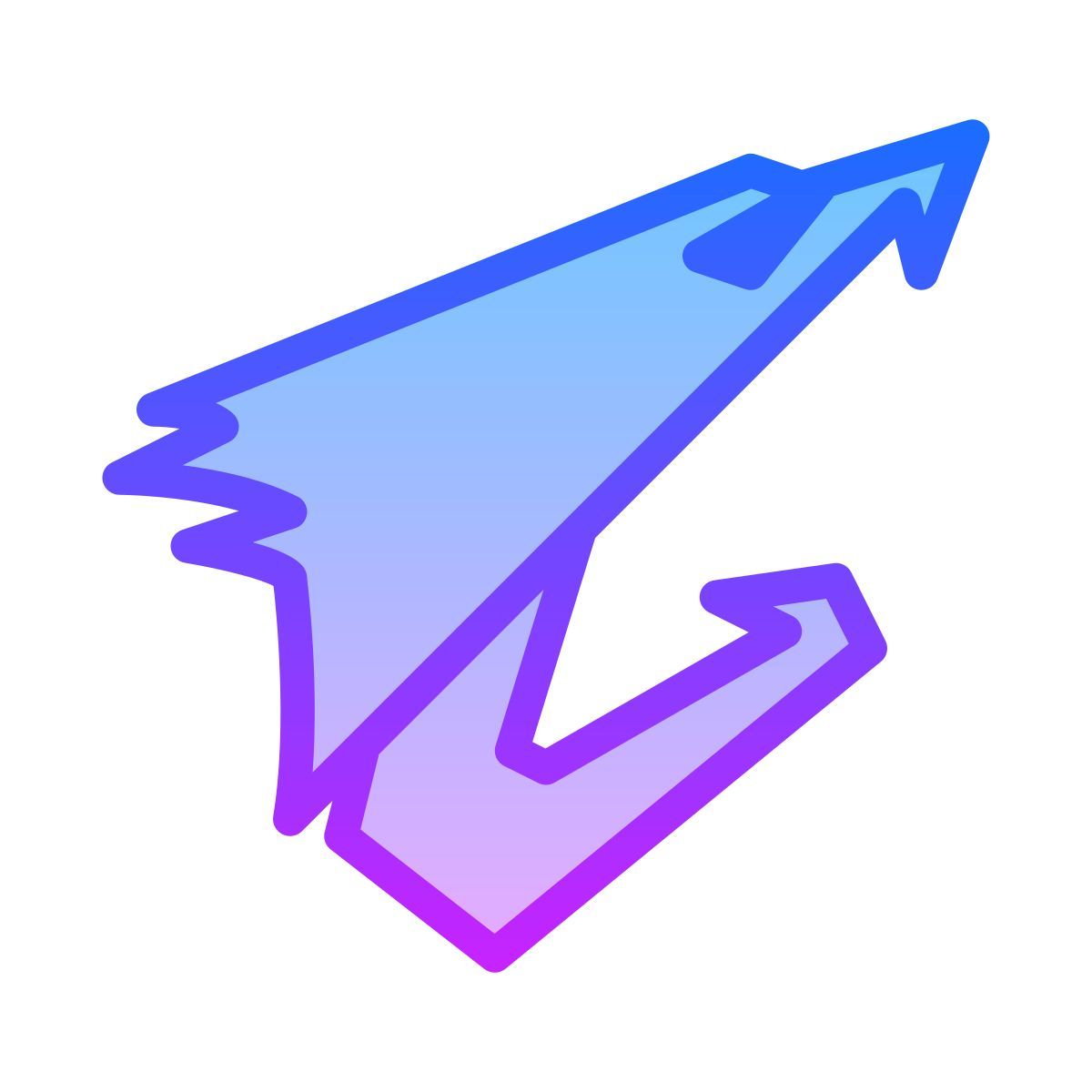 gradient style 대동맥 icon