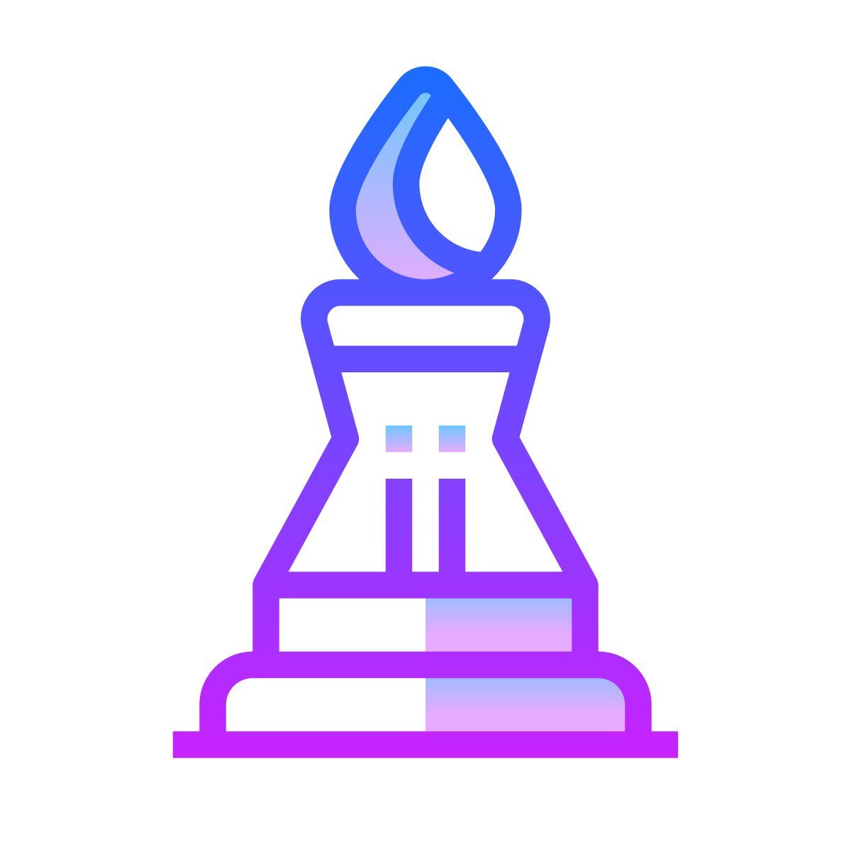 gradient style 主教 icon