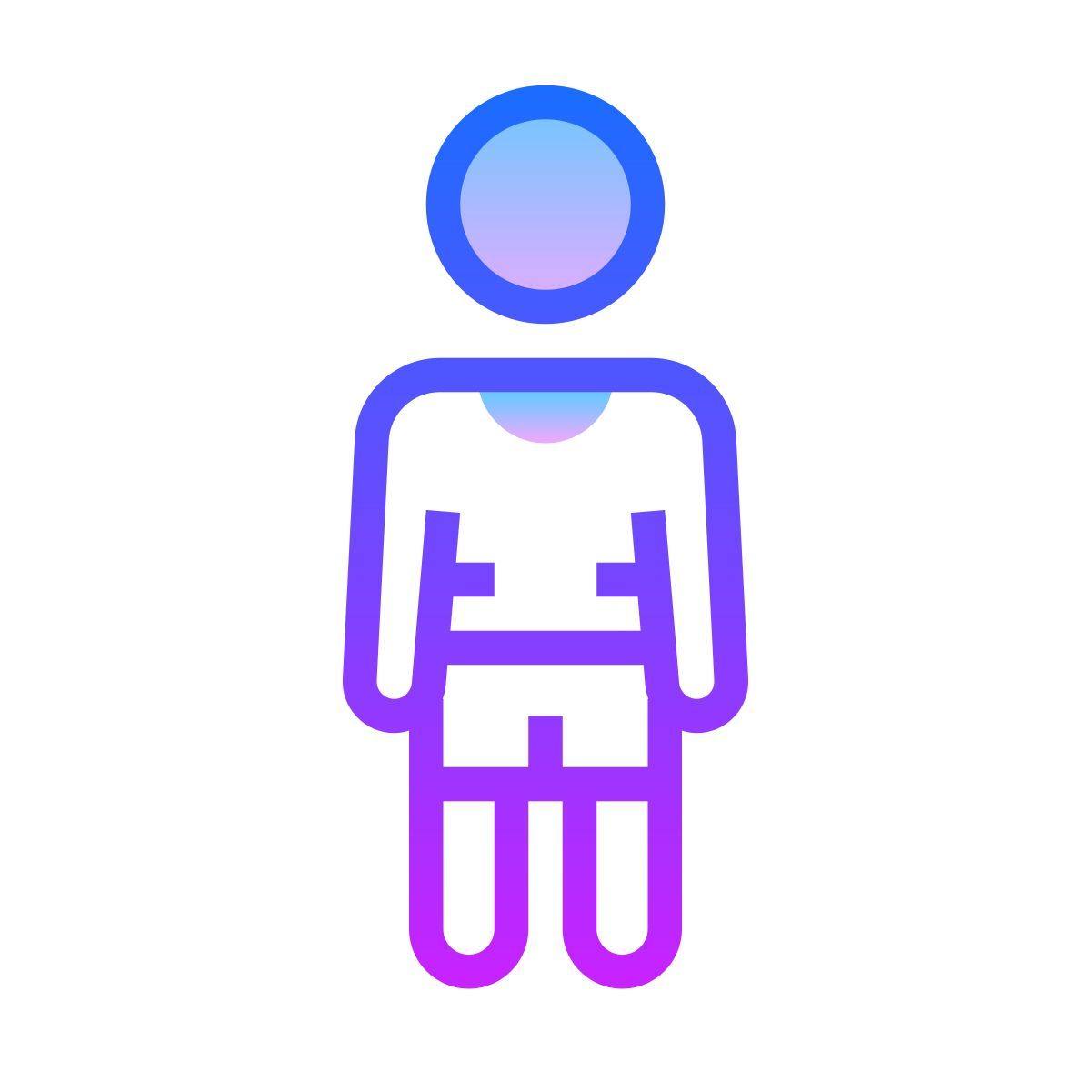 gradient style ragazzo icon