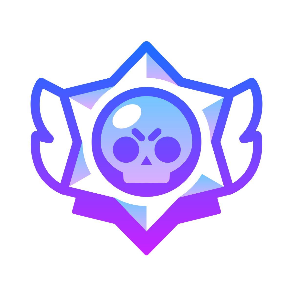 gradient style brawl stars icon