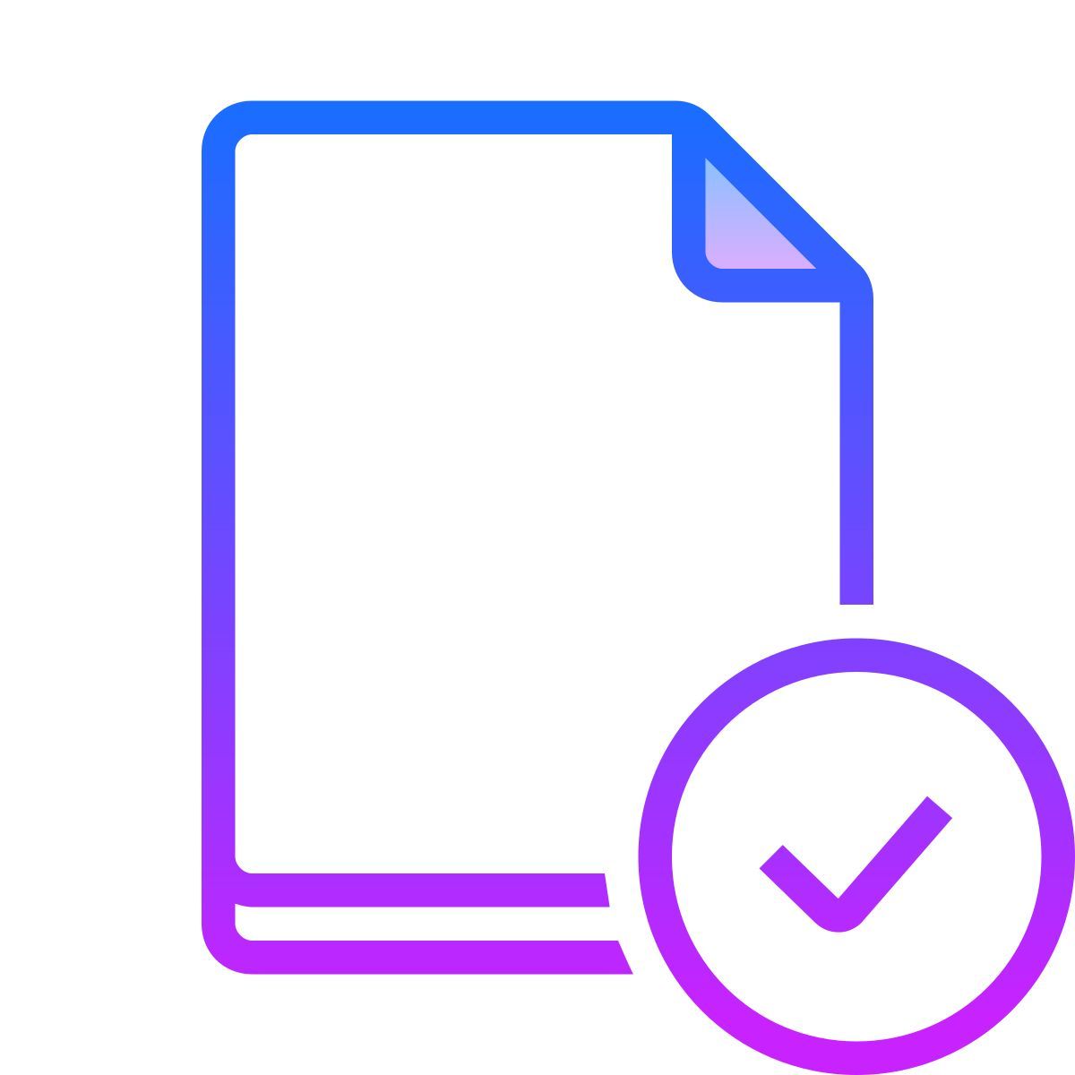 gradient style 检查文件 icon