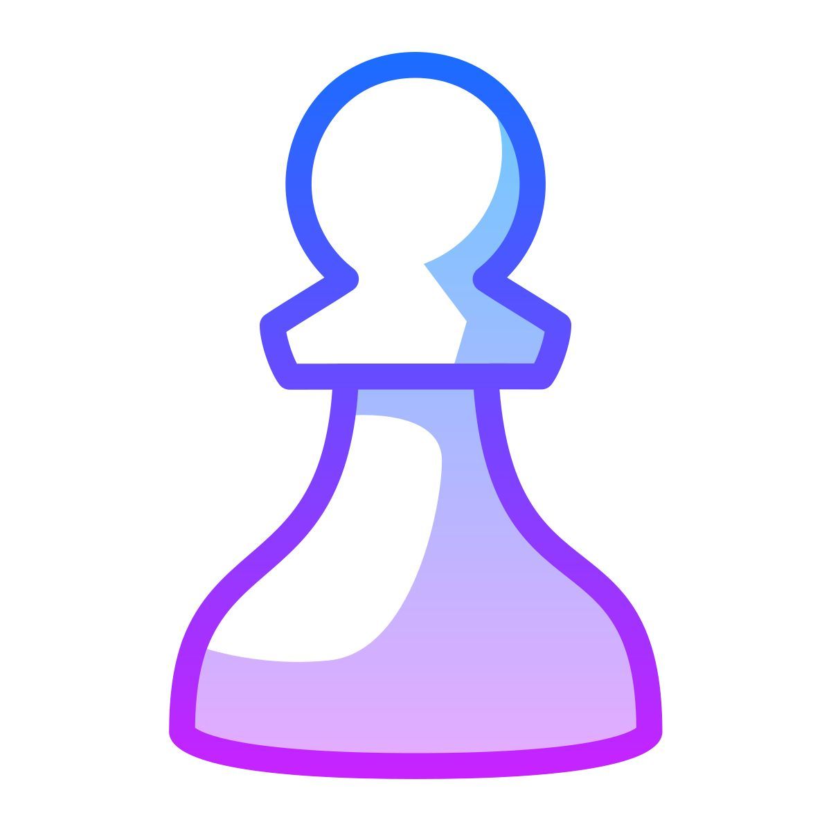 gradient style 国际象棋网站 icon