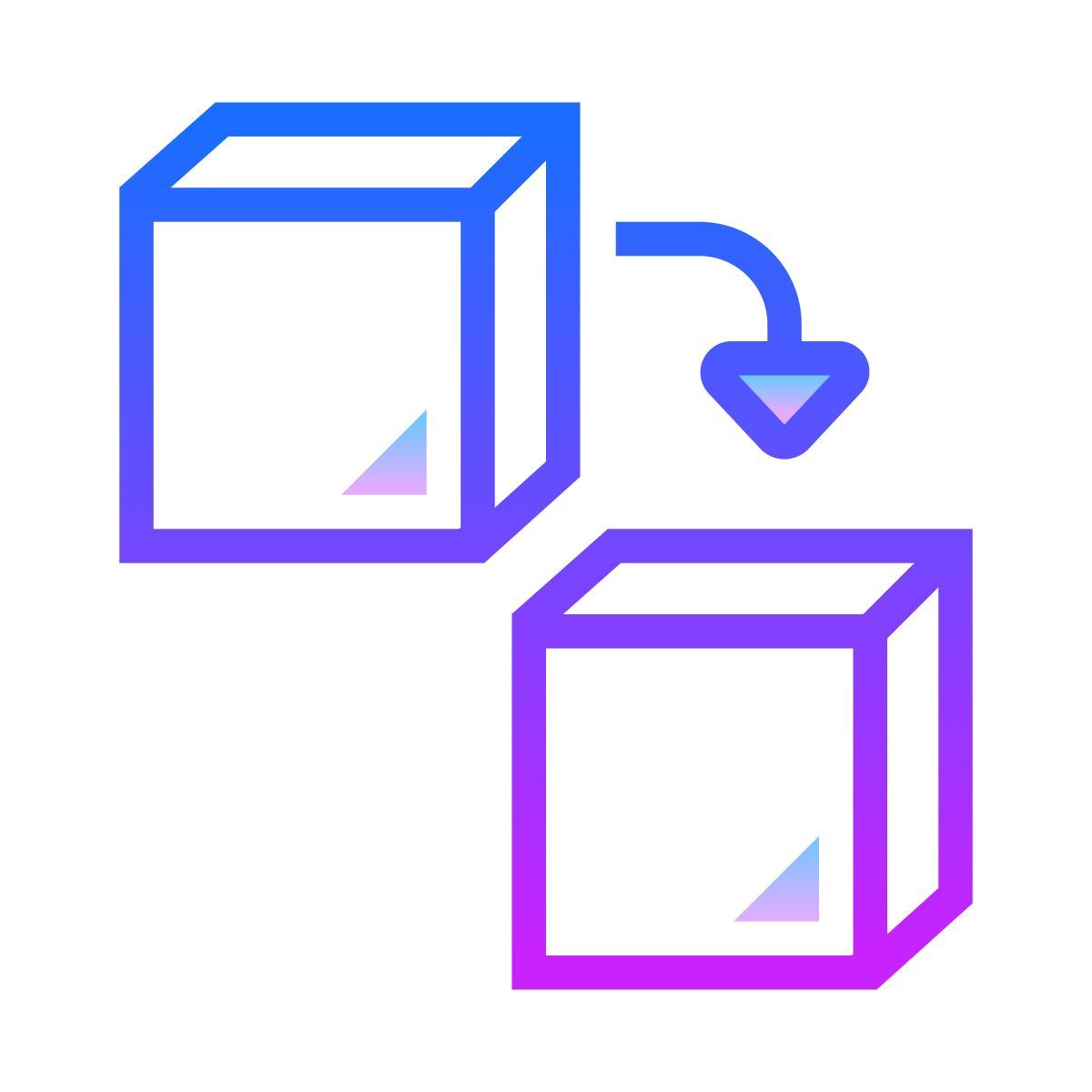 gradient style figura clon icon