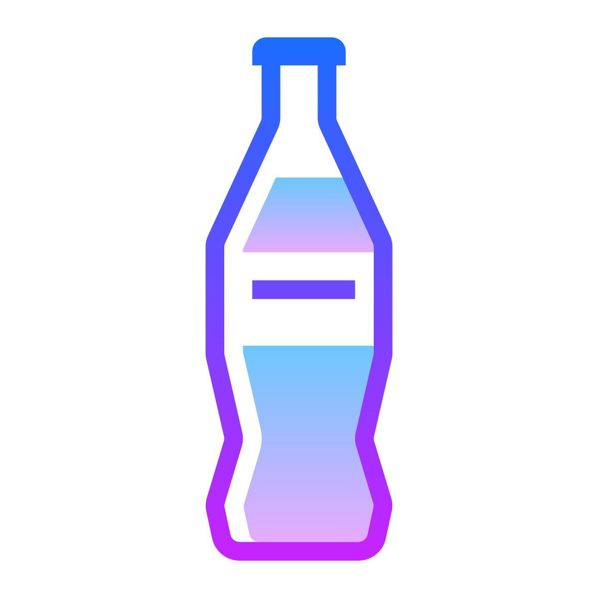 gradient style cola icon
