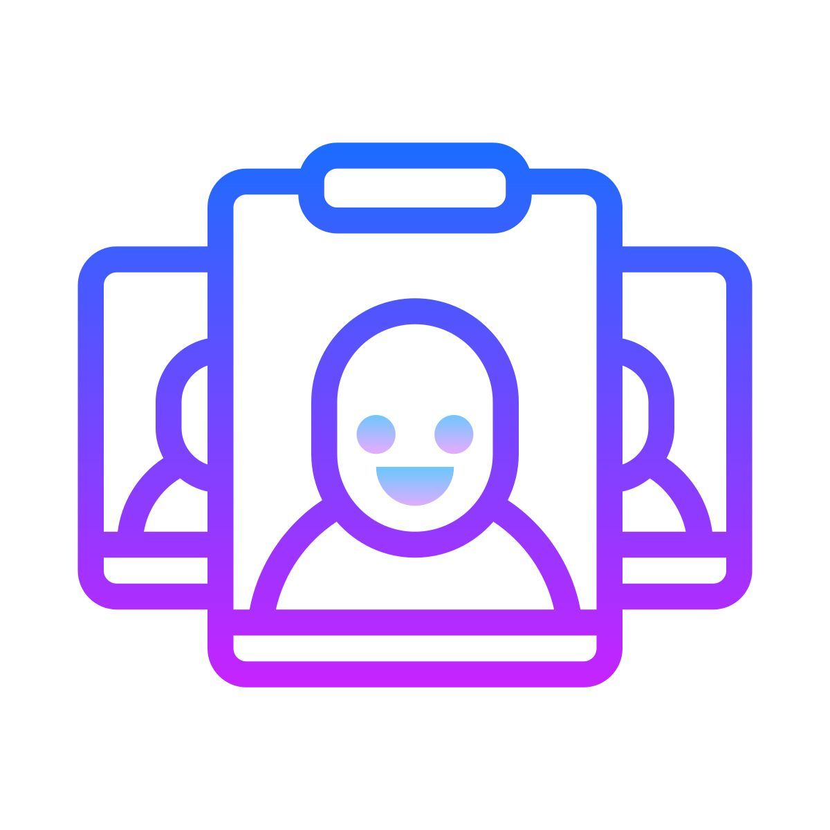 gradient style conférence icon
