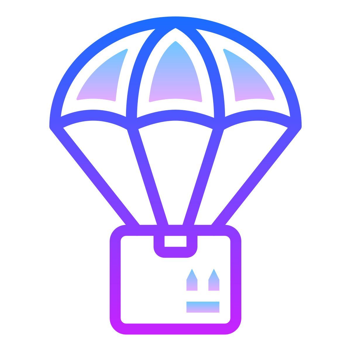 gradient style 第三方发货 icon