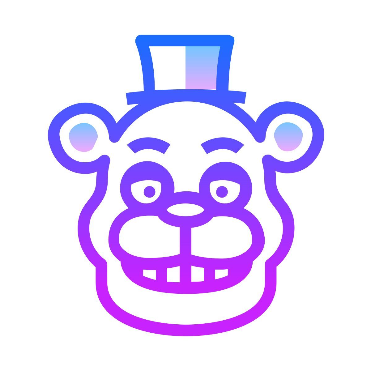 gradient style 玩具熊的五夜后宫 icon