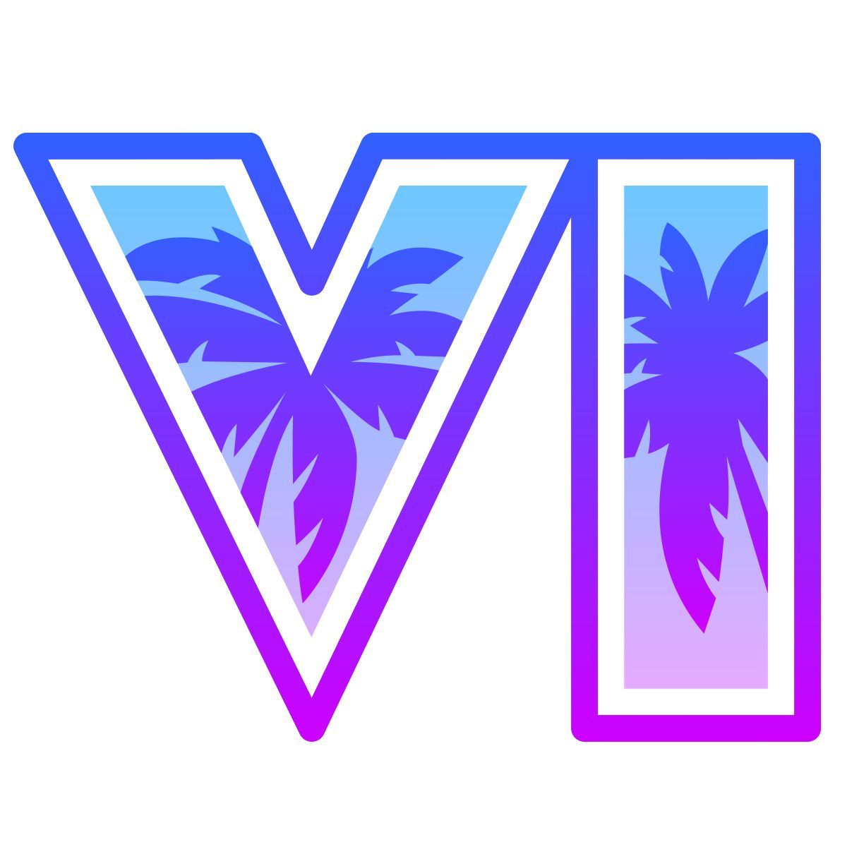 gradient Stil grand theft auto vi Icon
