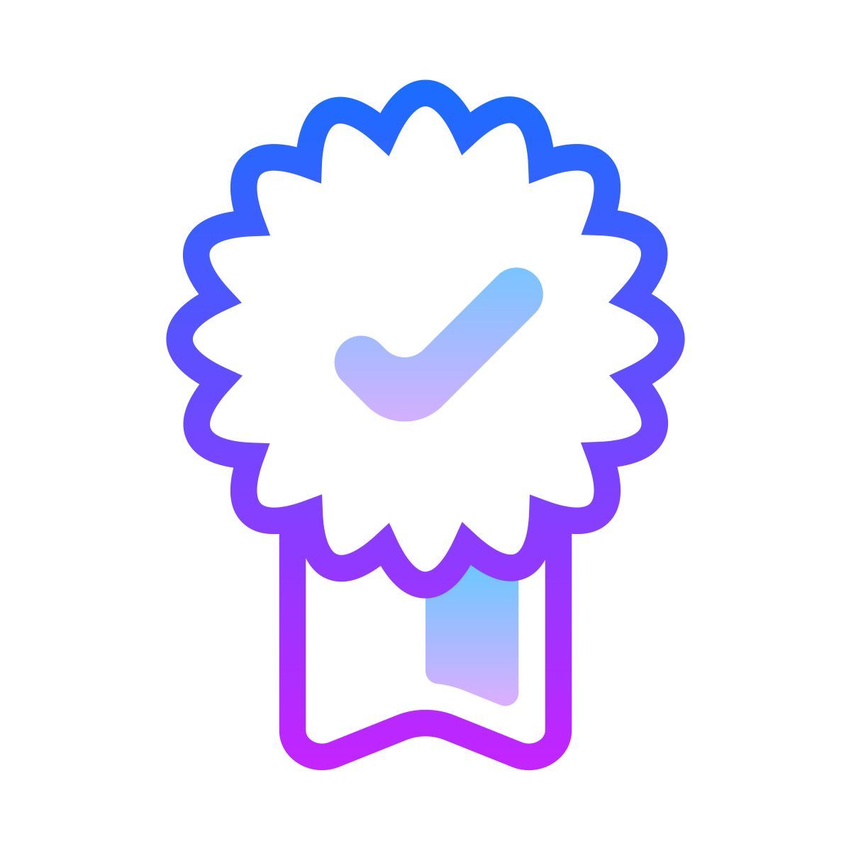 gradient style garantie icon