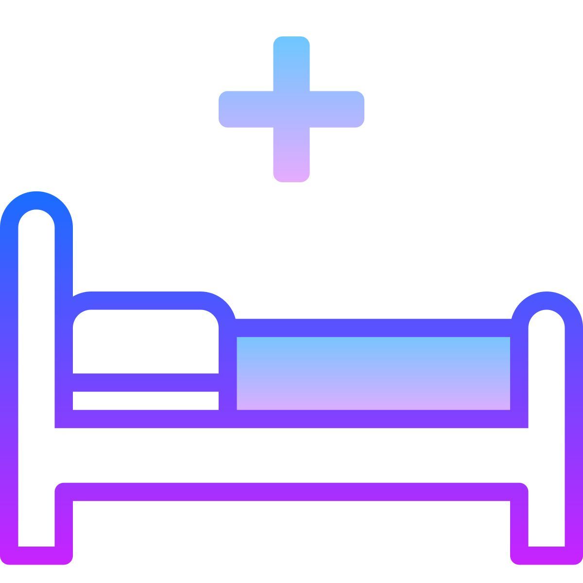 gradient style 医院室 icon