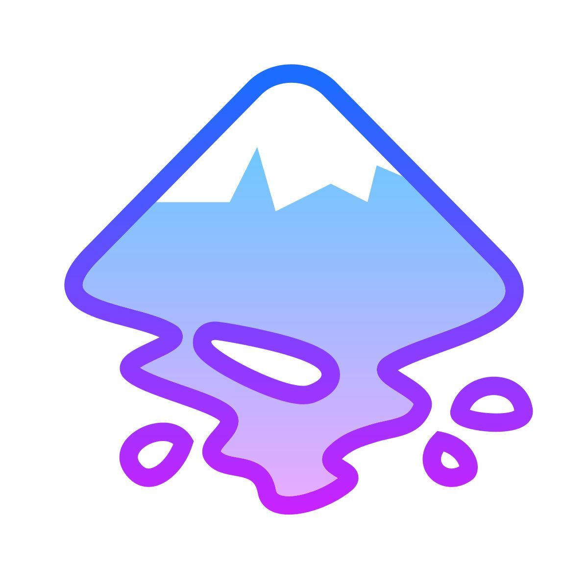 gradient style inkscape icon