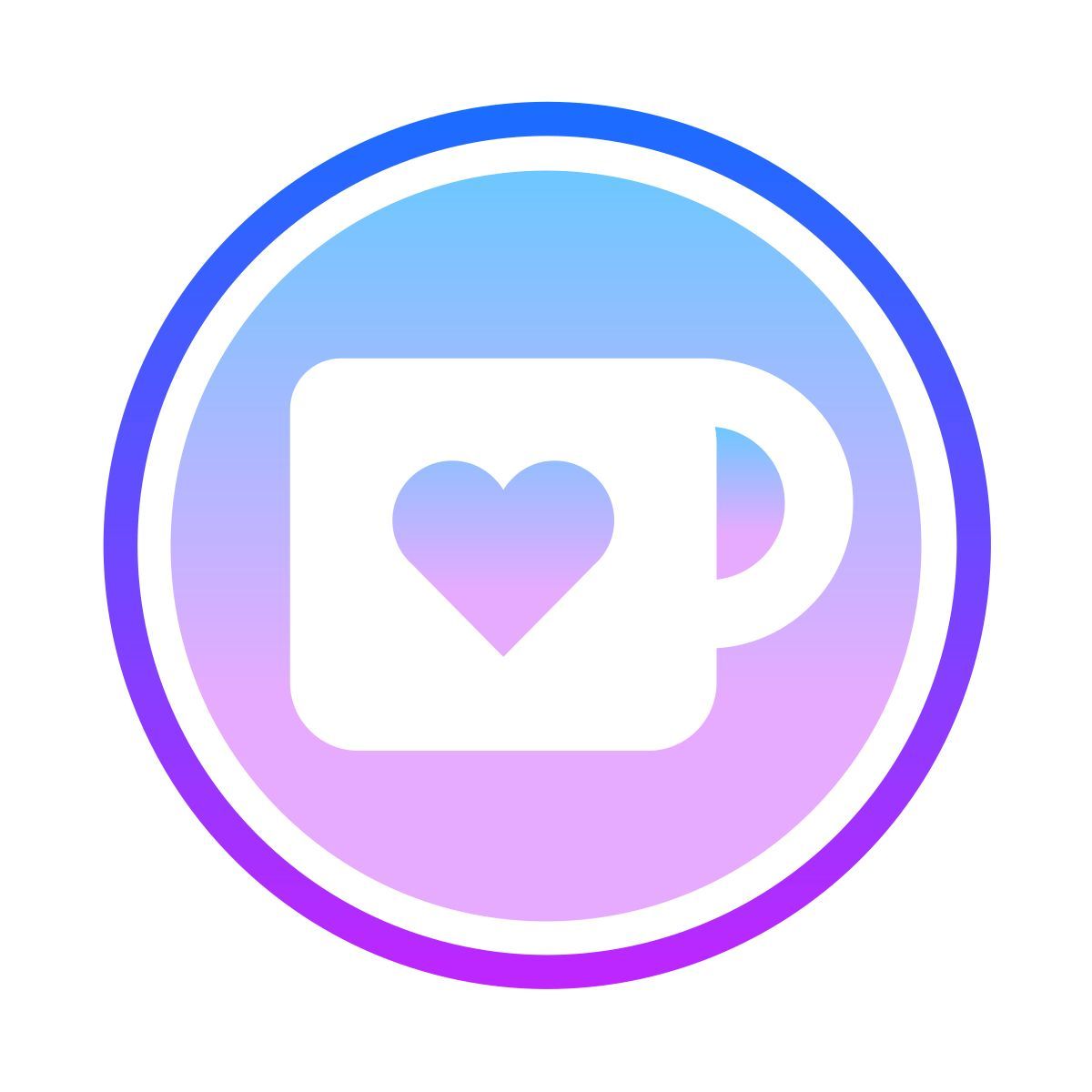gradient style ko fi icon