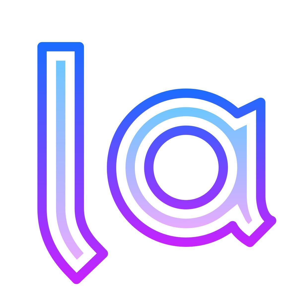 gradient style tecido icon