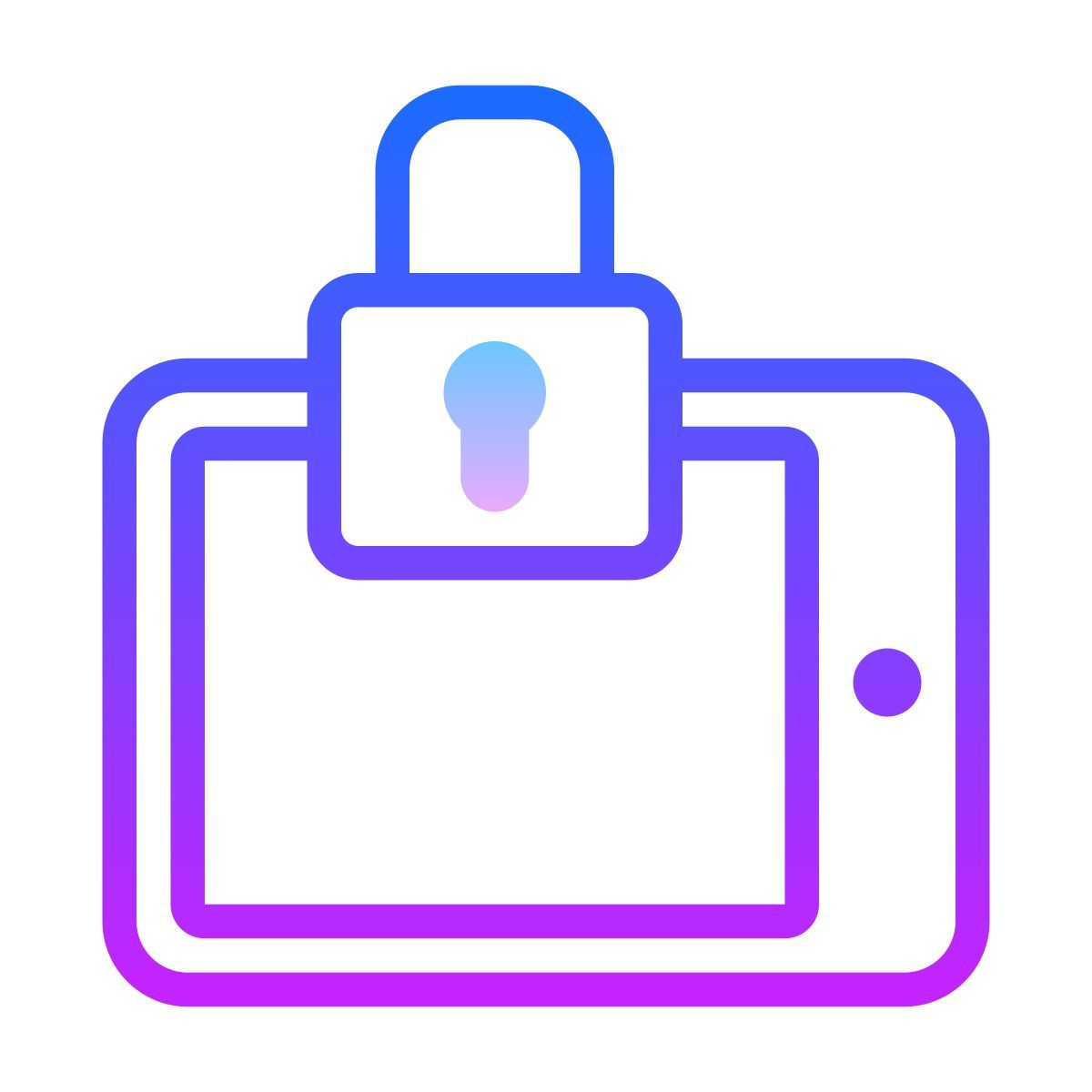 gradient style 锁定横屏 icon