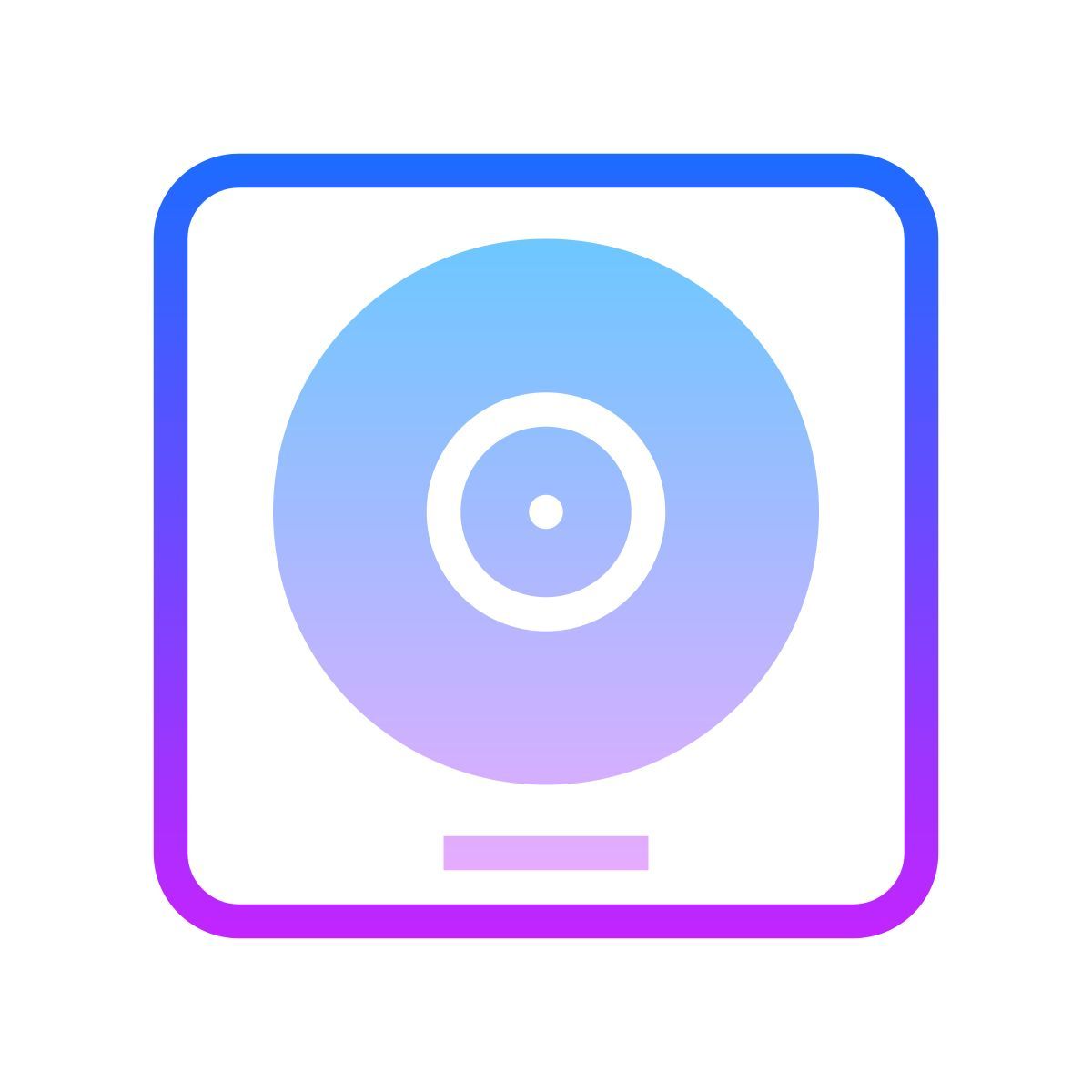 gradient style logic pro icon