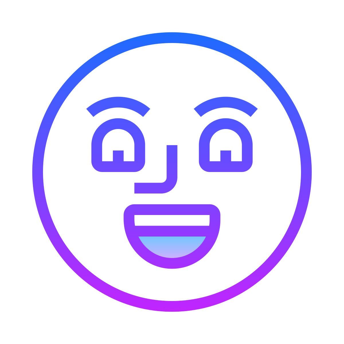 gradient style lol icon