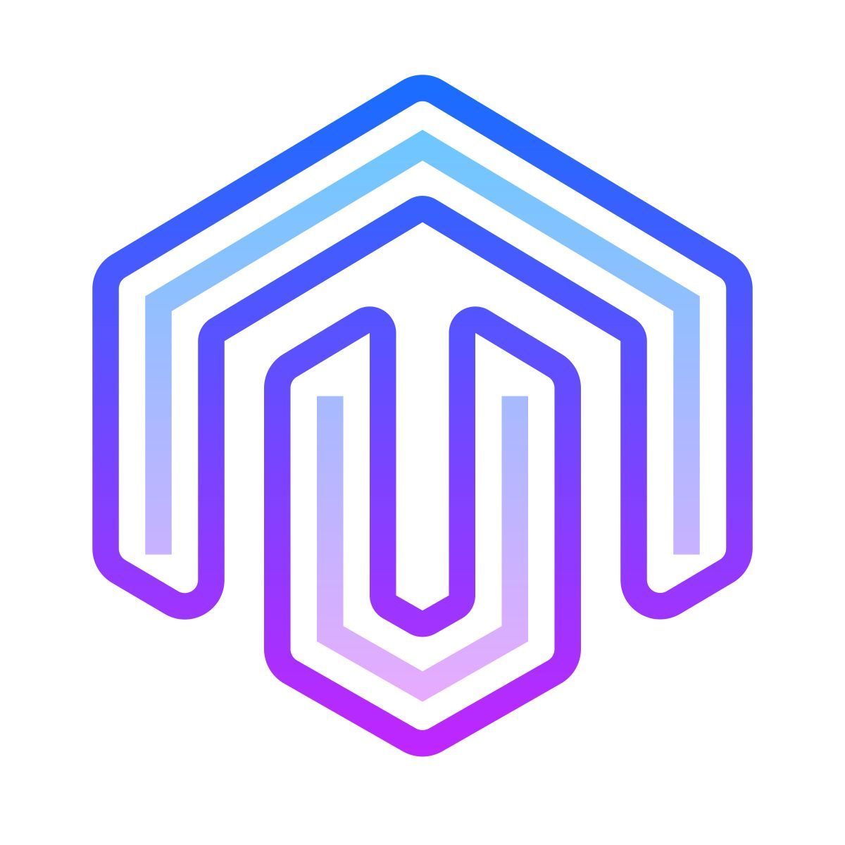 gradient style 마젠토 icon