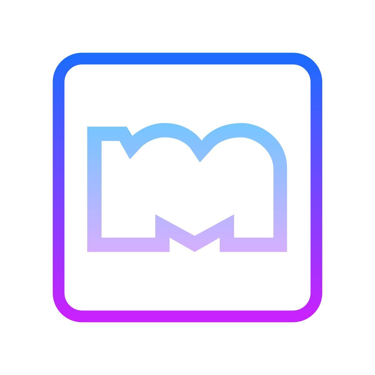 gradient style búsqueda de mapas icon