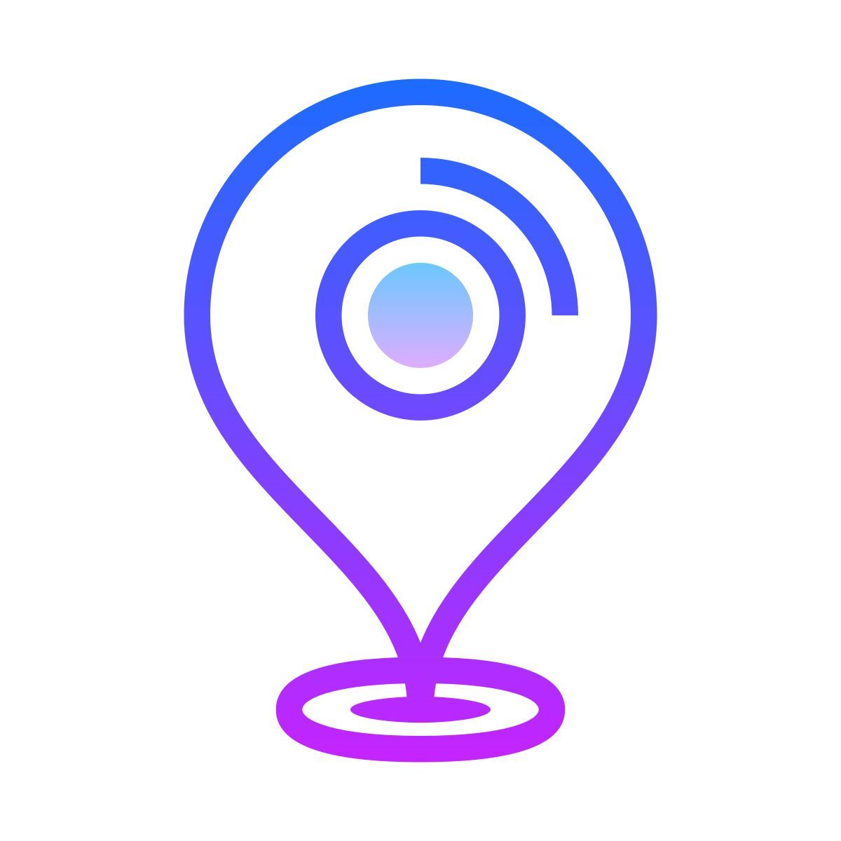 gradient style 채점자 icon