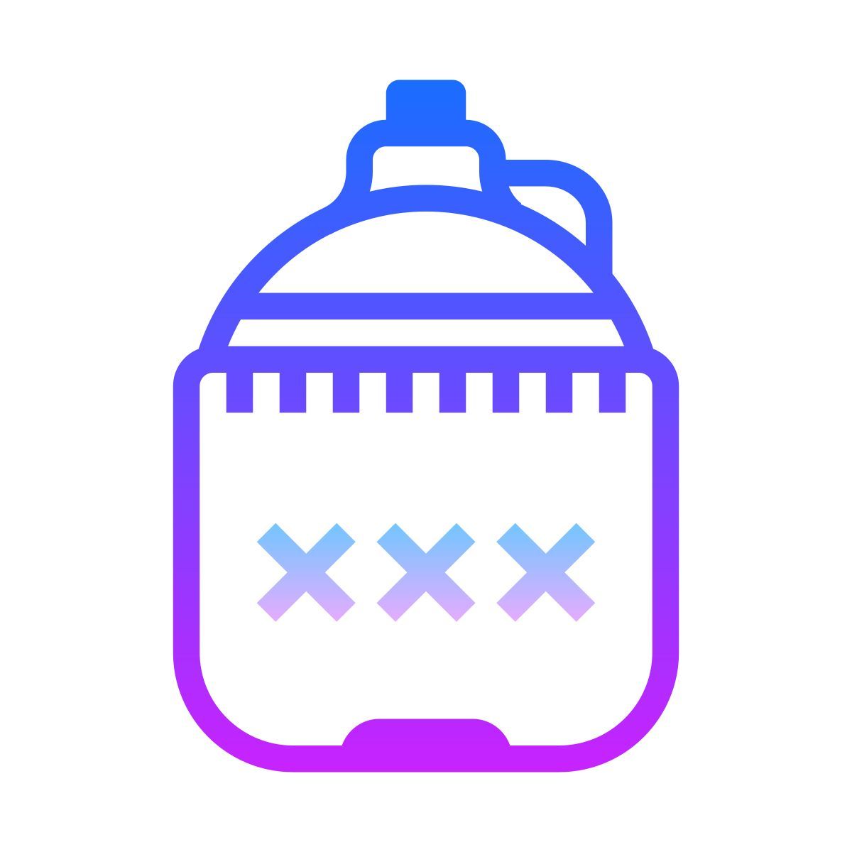 gradient style 月光壶 icon